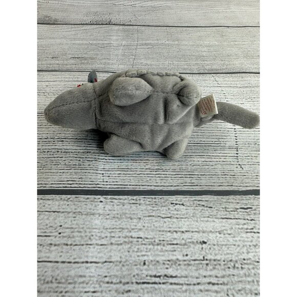 TANK Armadillo Beanie Baby 3rd Generation Tush Tag 1995 PVC Pellets Plush Toy - Picture 3 of 12